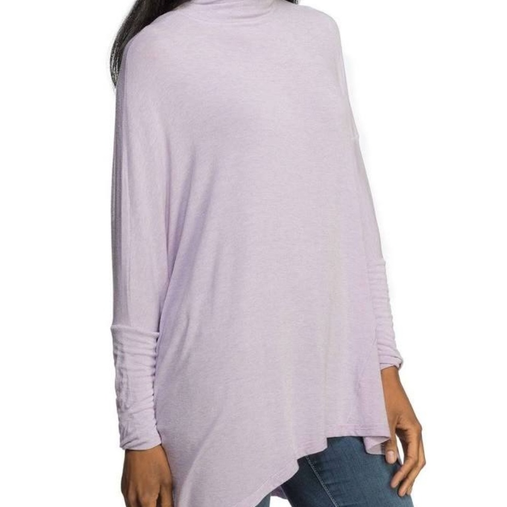 Free People sz M Terry Turtleneck Tunic wool blend - Picture 5 of 7